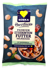 Edeka Herzstücke Premium Studentenfutter Edelmischung, 5 x 200g Beutel