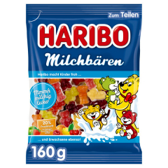 Haribo Milchbären, 16 x 160g Tüten