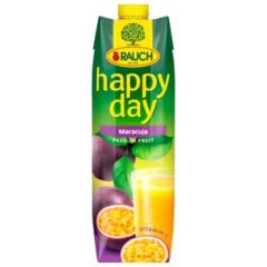 Rauch Happy Day Maracuja Fruchtsaft, 6 x 1 l Getränkekarton