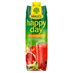 Rauch Happy Day Granatapfel Saft, 6 x 1 l Getränkekarton