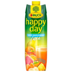 Rauch Happy Day milder Multivitamin Saft, 6 x 1 l Getränkekarton