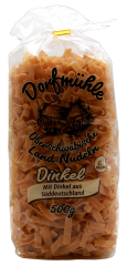 Dorfmühle Oberschwäbische Dinkel Band-Nudeln vegan, 6 x 500g Beutel