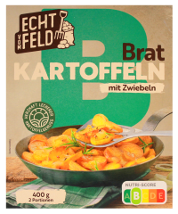 Echt vom Feld Brat-Kartoffeln mit Zwiebeln, 5 x 400g Packung