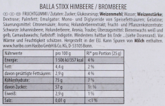 Haribo Balla Stixx Himbeere/Brombeere 1125g Box