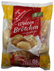 Gut & Günstig Weizenbrötchen, 6 x 560g Beutel