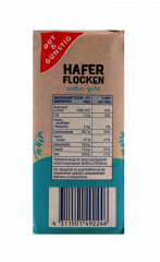 Gut & Günstig Haferflocken extra zart 5 x 500g Packung