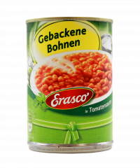 Erasco Gebackene Bohnen in Tomatensauce 3 x 400g Dosen