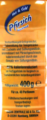 Gut & Günstig Hot & Cold Instantteegetränkgranulat Pfirsich 3 x 400g Dosen