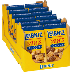 Bahlsen Leibniz Minis Choco 12 x 125g Packungen