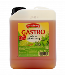 Hengstenberg Gastro Kräuter-Vollwürzessig 2 x 2000ml Kanister