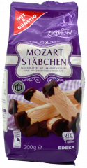 Gut & Günstig Mozartstäbchen, 5 x 200g Packungen