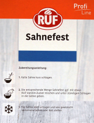 RUF Sahnefest 2 x 1000g Packungen