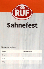 RUF Sahnefest 2 x 1000g Packungen