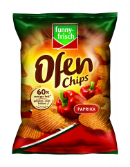 funny-frisch Ofenchips Paprika 10 x 125g Tüten