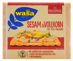 Wasa Knäckebrot Sesam & Vollkorn 6 x 200g Packungen