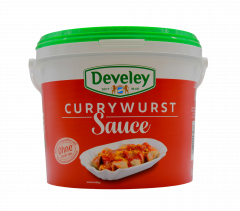 Develey Currywurstsauce, 1 x 5000g Eimer