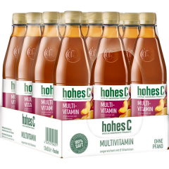 hohes C Multivitamin 12 x 500ml Flaschen EINWEG