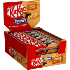 Nestlé KitKat Chunky Peanut Butter 24 x 42g Riegel