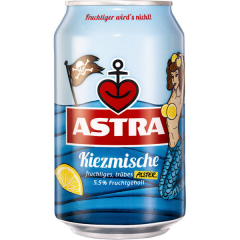 Astra Kiezmische Radler 2.5% vol., 24 x 330ml Dosen EINWEG