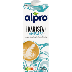 Alpro Kokos Barista, 8 x 1000 ml Packungen
