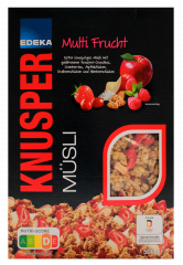 Edeka Knusper Müsli Multifrucht 7 x 500g Packungen
