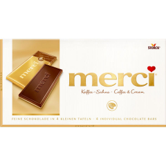 Merci Kaffee-Sahne, 15 x 100g Packungen