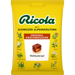 Ricola Schweizer Kräuterzucker 16 x 75g Tüten