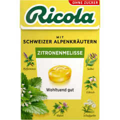 Ricola Zitronenmelisse ohne Zucker 20 x 50g Boxen