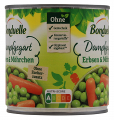 Bonduelle Erbsen & Möhrchen Dampfgegart, 6 x 265g Dosen