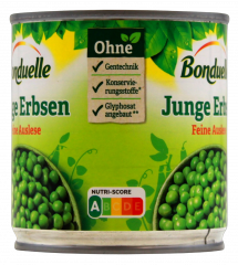 Bonduelle Junge Erbsen feine Auslese 6 x 140g Dosen