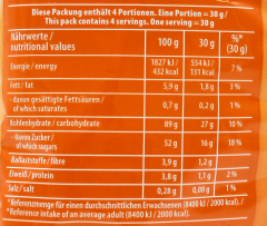 Chio Popcorn Toffee Karamell 6 x 120g Tüten