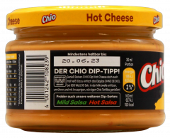 Chio Dip! hot Cheese, 3 x 200ml Gläser