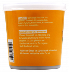 Cock Curry Paste gelb 12 x 400g Becher