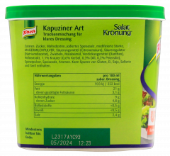 Knorr Salatkrönung Kapuziner Art 1 x 500g Becher