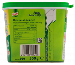 Knorr Salatkrönung Universal-Kräuter 1 x 500g Becher