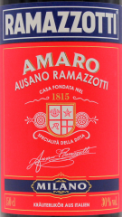 Ramazzotti Amaro 30% vol., 1500ml Flaschen